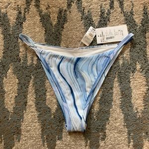L*Space Marble Jay Bikini Bottom NWT